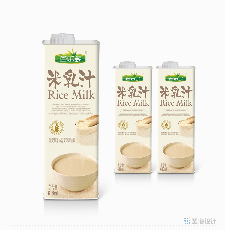 荟乐多/米乳汁/杭州包装设计/杭州圣海包装艺术设计有限公司