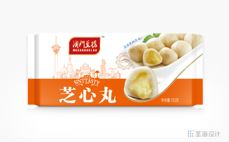 澳门豆捞,芝心丸,海鲜包装设计,杭州包装设计,品牌设计,浙江包装设计,食品海报设计,网站开发,农产品包装设计