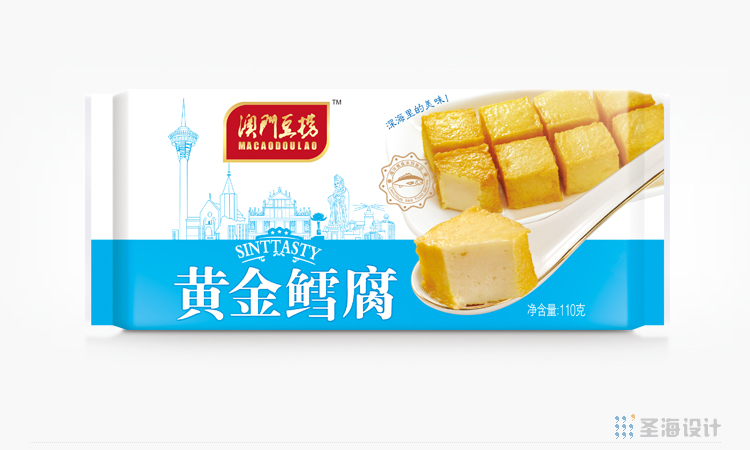澳门豆捞,黄金鳕腐,海鲜包装设计,杭州包装设计,品牌设计,浙江包装设计,食品海报设计,网站开发,农产品包装设计