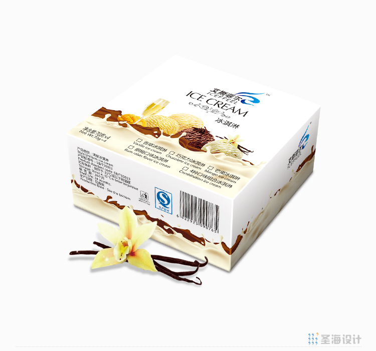 香港艾斯菲尔/冰淇淋包装设计/香港甜点冰淇淋/杭州包装设计/杭州圣海包装艺术设计有限公司