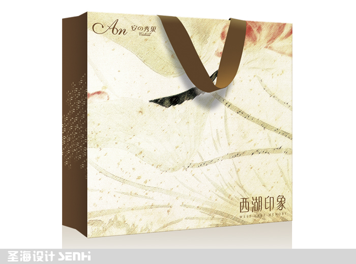 安の秀菓/年轮蛋糕包装礼盒/西湖印象/杭州包装设计/杭州圣海包装艺术设计有限公司