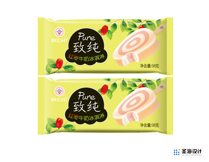光明集团/冰淇淋包装/棒冰/杭州包装设计/杭州圣海包装艺术设计有限公司