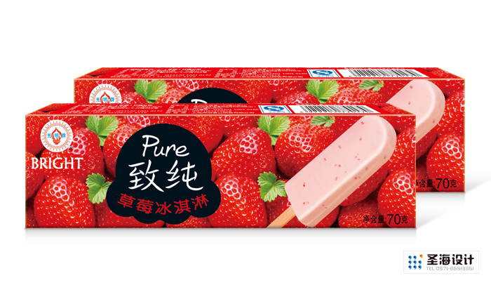 光明集团/冰淇淋包装/棒冰/杭州包装设计/杭州圣海包装艺术设计有限公司