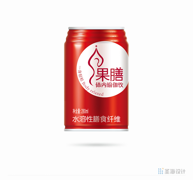 果膳体内瑜伽饮/杭州包装设计/圣海包装设计/圣海设计