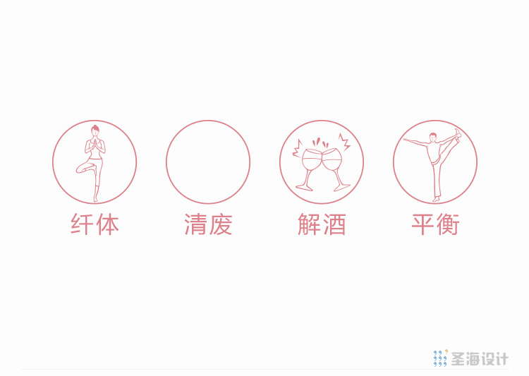 果膳体内瑜伽饮/杭州包装设计/圣海包装设计/圣海设计