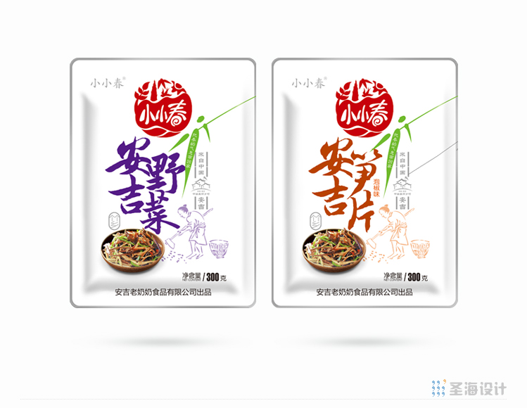安吉老奶奶食品,小小春,安吉野菜,安吉笋片,安吉香笋