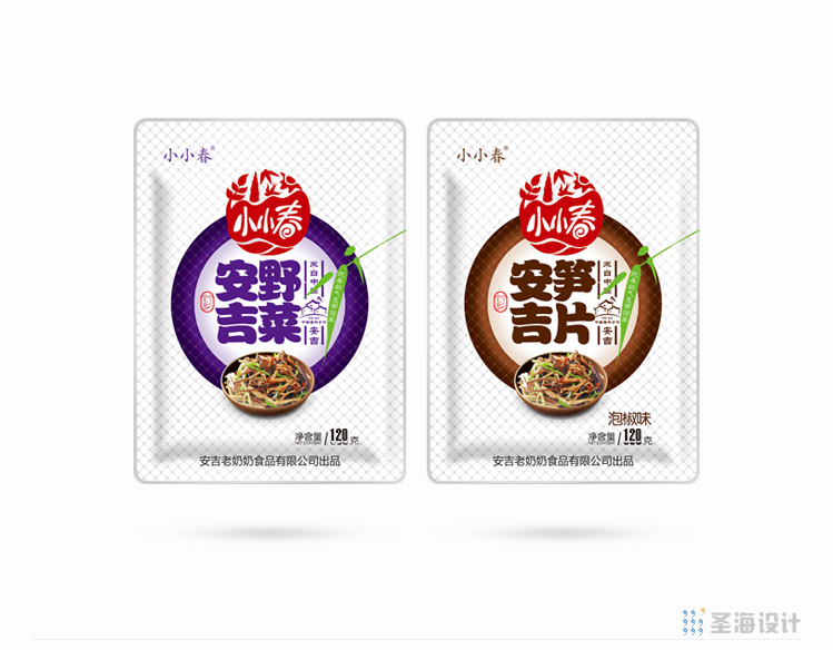 安吉老奶奶食品,小小春,安吉野菜,安吉笋片,安吉香笋