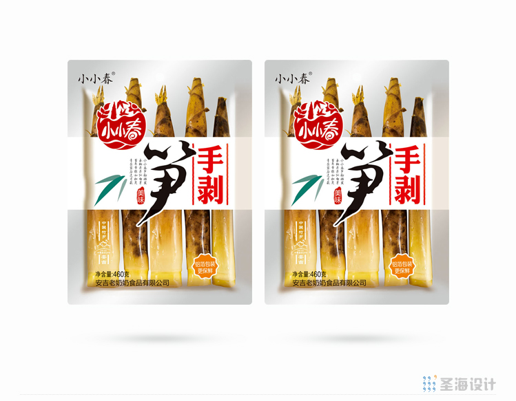 安吉老奶奶食品,小小春,手剥笋,安吉笋片,安吉香笋