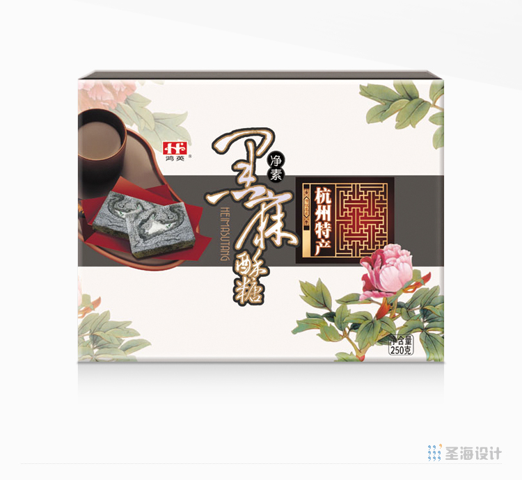 西湖酥|杭州特产|杭州糕点|杭州包装设计|杭州圣海包装设计