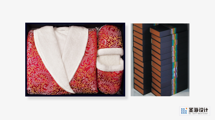竹狐纺织品包装/竹纤维生态纺织品精装礼盒/杭州包装设计/杭州圣海包装艺术设计有限公司