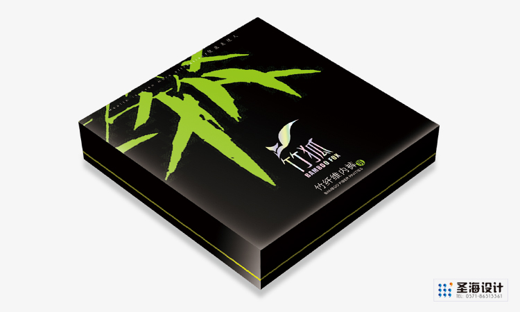 竹狐纺织品包装/袜子/竹纤维/杭州包装设计/杭州圣海包装艺术设计有限公司