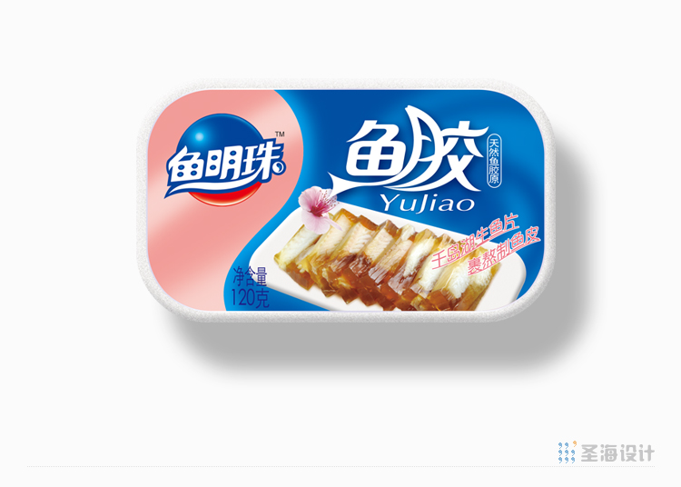 海笛森-鱼明珠|鱼胶|天然鱼胶原|千岛湖特产|杭州包装设计|圣海包装设计