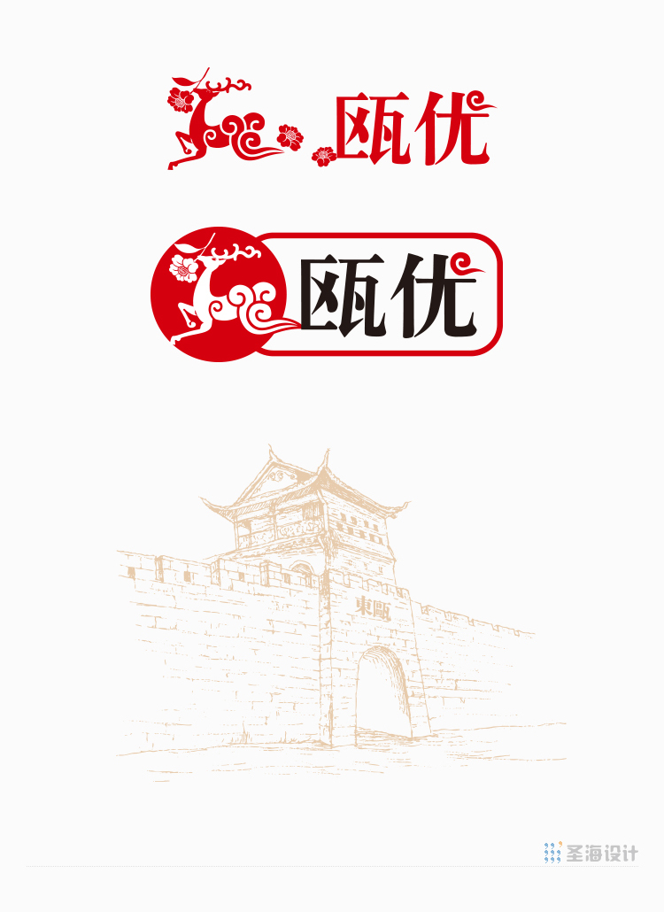 瓯优中华特产品牌整合|品牌策划|杭州包装设计|圣海包装设计