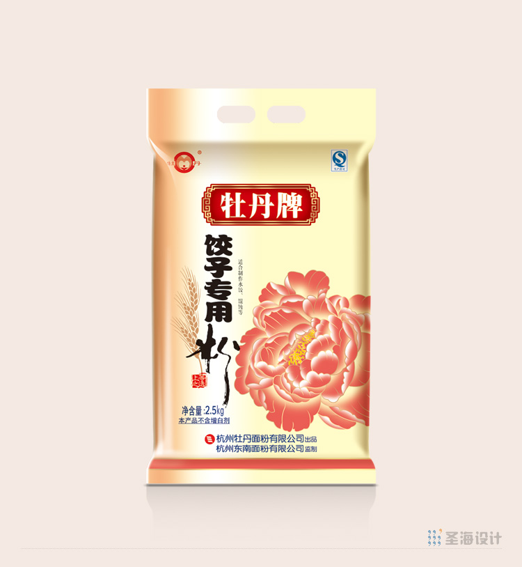 杭州包装设计,浙江包装设计,品牌策划设计,标志设计,logo设计,网页网站设计,牡丹牌面粉品牌整合