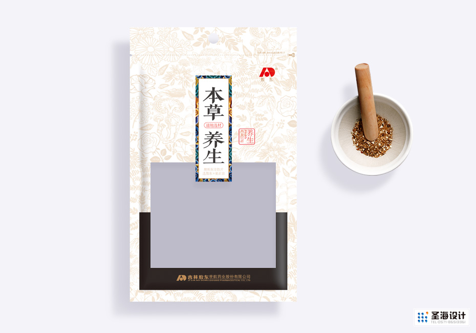 吉林敖东药材通用装包装|杭州圣海包装艺术设计有限公司|药材|滋补|营养|人参|三七|