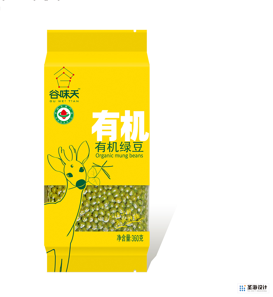 谷味天|杂粮包装设计|有机|生态|休闲|循环|全系列有机农品品牌设计|包装设计|杭州包装设计|圣海包装设计