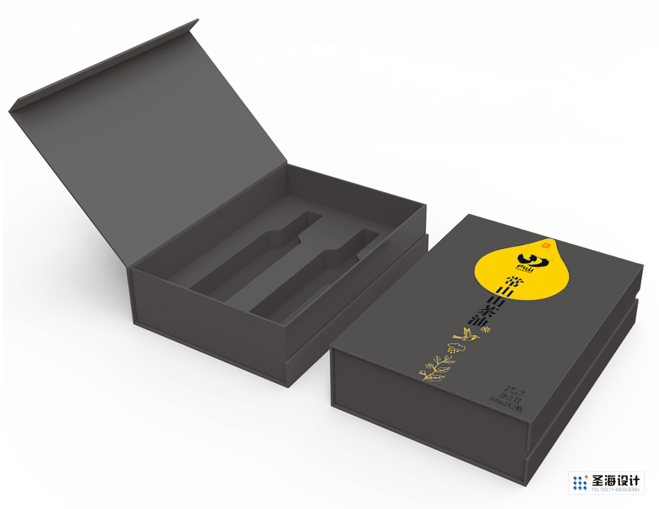 常山山茶油包装设计|香榧|两山农副产品特产（绿水千山就是金山银山）品牌标志logo设计|中国竹乡安吉|杭州包装设计有限公司