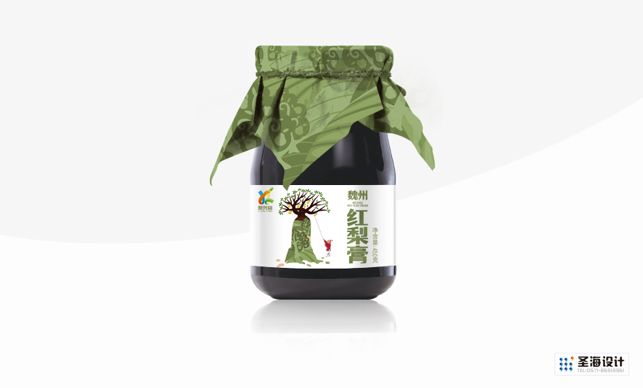 梨兴园魏州红梨膏商务礼盒装|梨兴园品牌|杭州包装设计有限公司|品牌包装设计