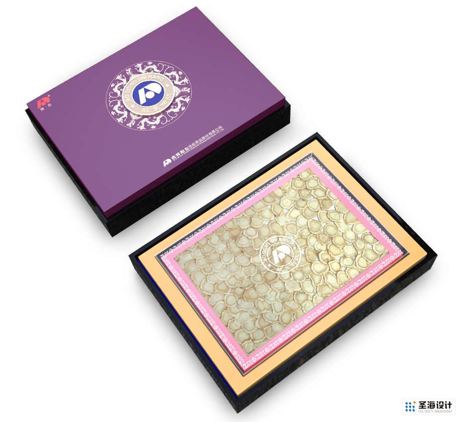 吉林敖东山参人参切片精品礼盒|杭州圣海包装艺术设计有限公司|药料|滋补|营养|人参|三七|