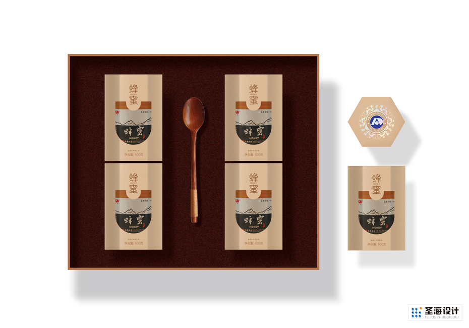 吉林敖东蜂蜜包装礼盒|杭州圣海包装艺术设计有限公司|药料|滋补|营养|人参|三七|