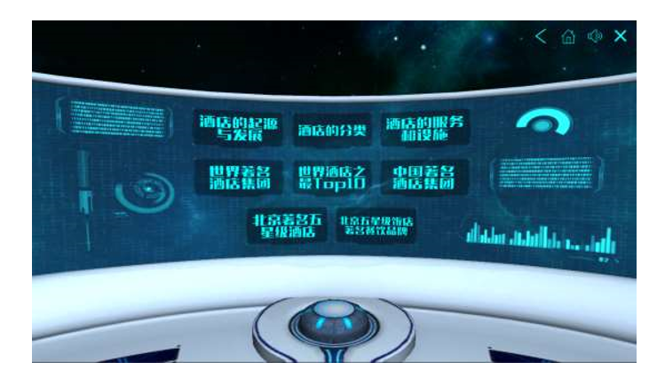 酒店管理虚拟仿真实训系统