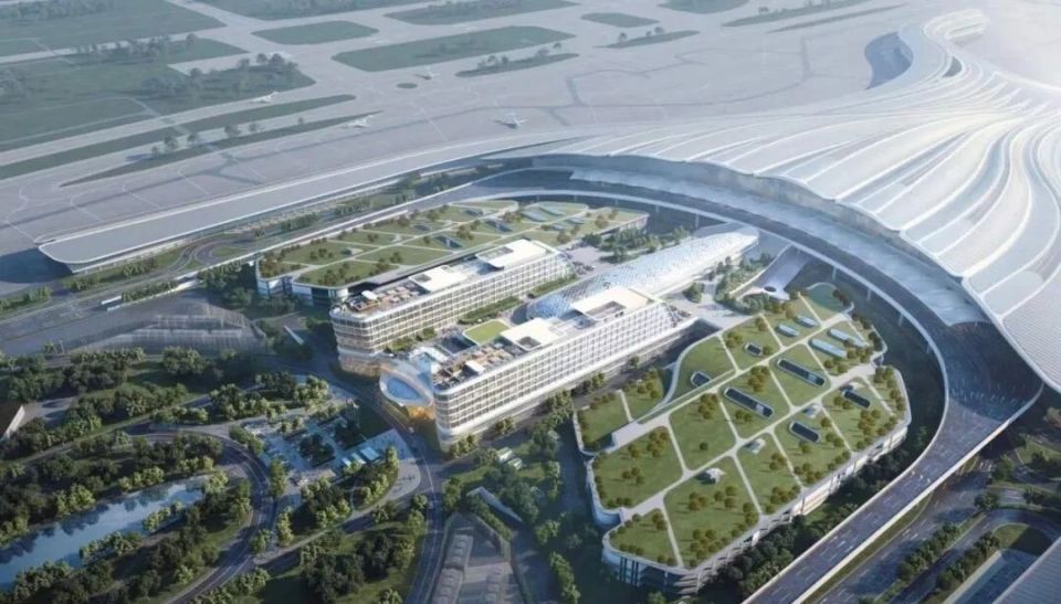 广州白云国际机场三期扩建工程交通中心及停车楼