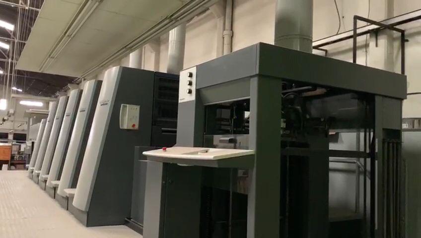 2001 Heidelberg CD 74-5+L –F format REF:2019665