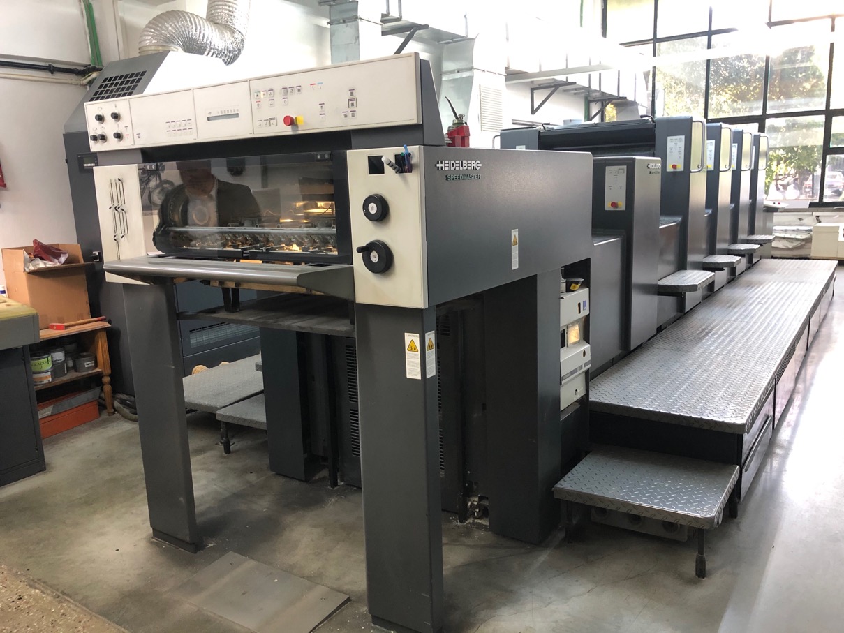 1998 Heidelberg Speedmaster SM74-4-P3-L REF:2019201