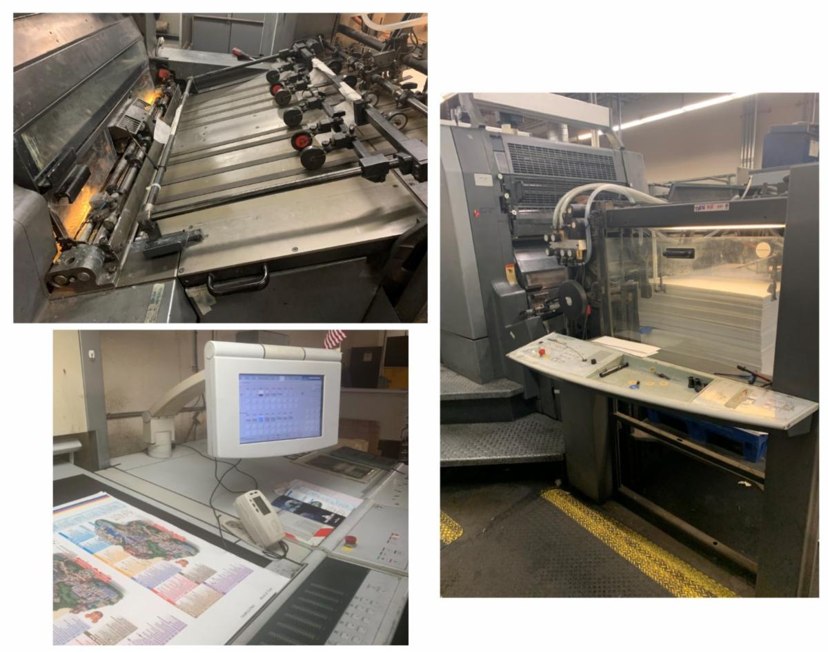 2002 HEIDELBERG CD 102 8 LX IST UV REF:2019586