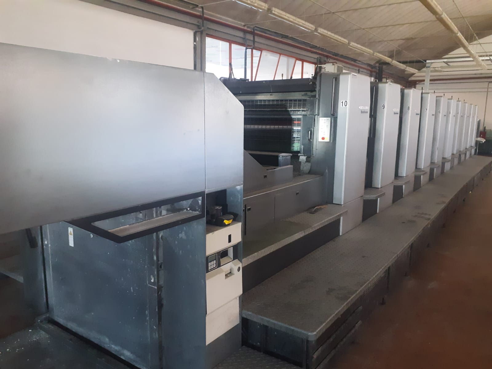 2001 HEIDELBERG SM 102-10 P6-S REF:2019392