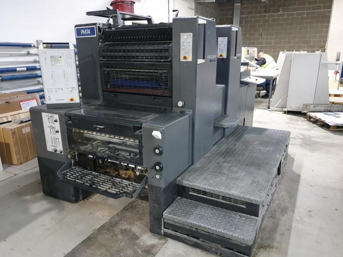 2007 HEIDELBERG PRINTMASTER PM 74-2P REF:2019177