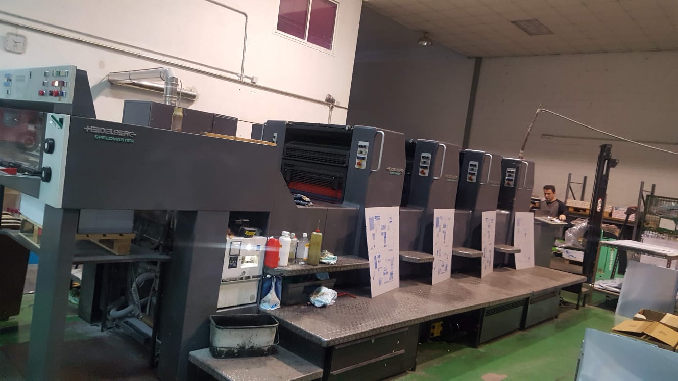 1996 HEIDELBERG SM 74-4H REF:2019179