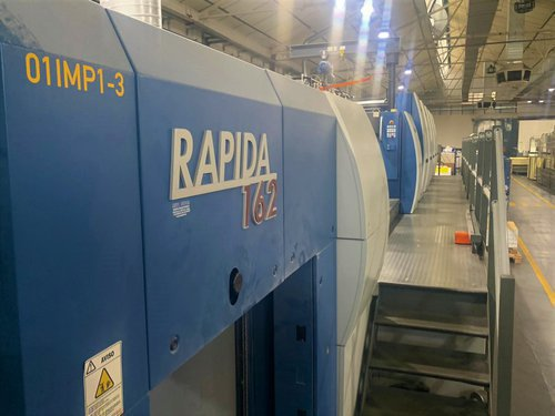 2007 KBA-RAPIDA Rapida 162a-5+LX REF:2019206