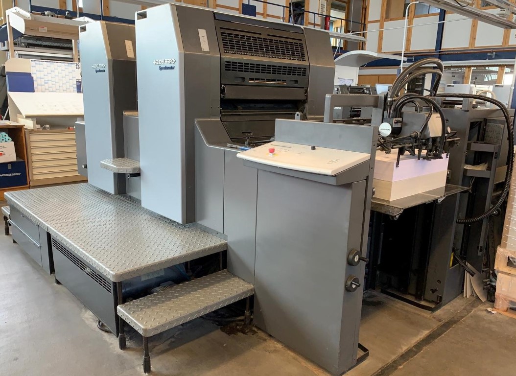 2001 Heidelberg Speedmaster 74 2P REF：2019148