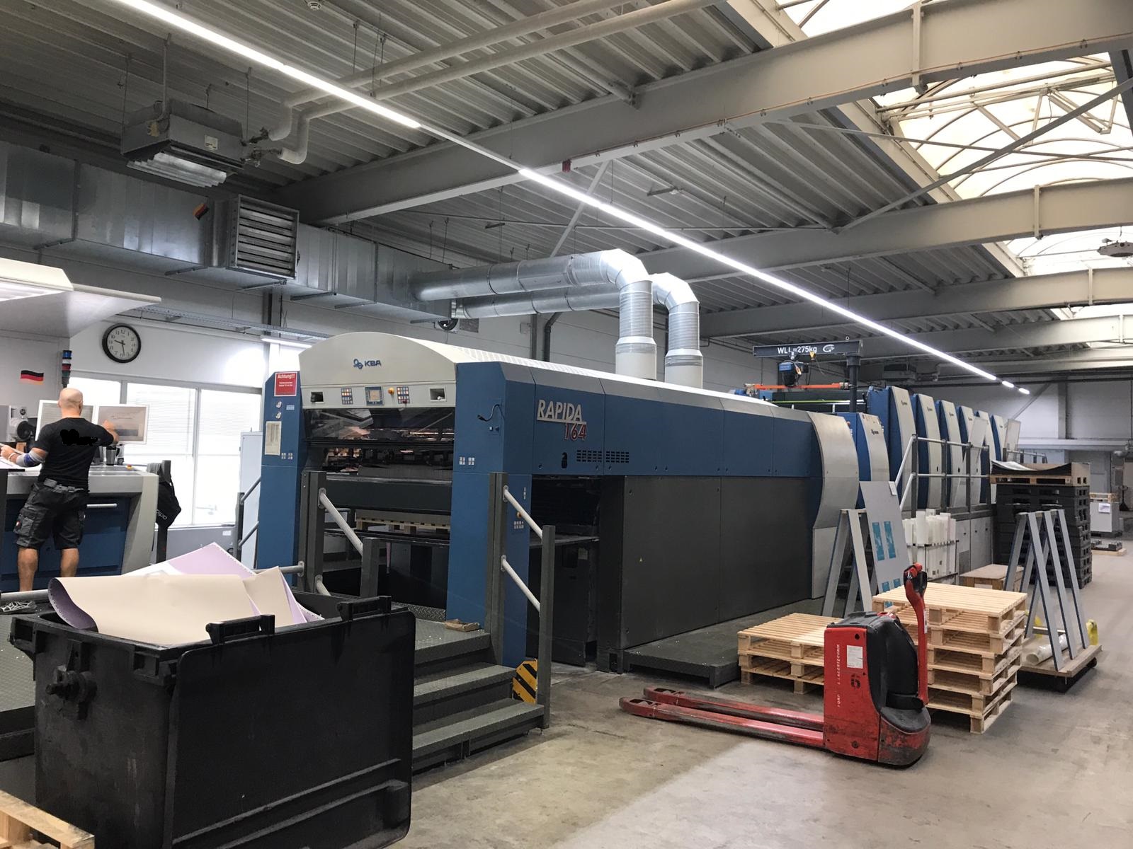 2012 KBA RAPIDA 164a SIS-6+L CX FAPC ALV3 REF:2019166