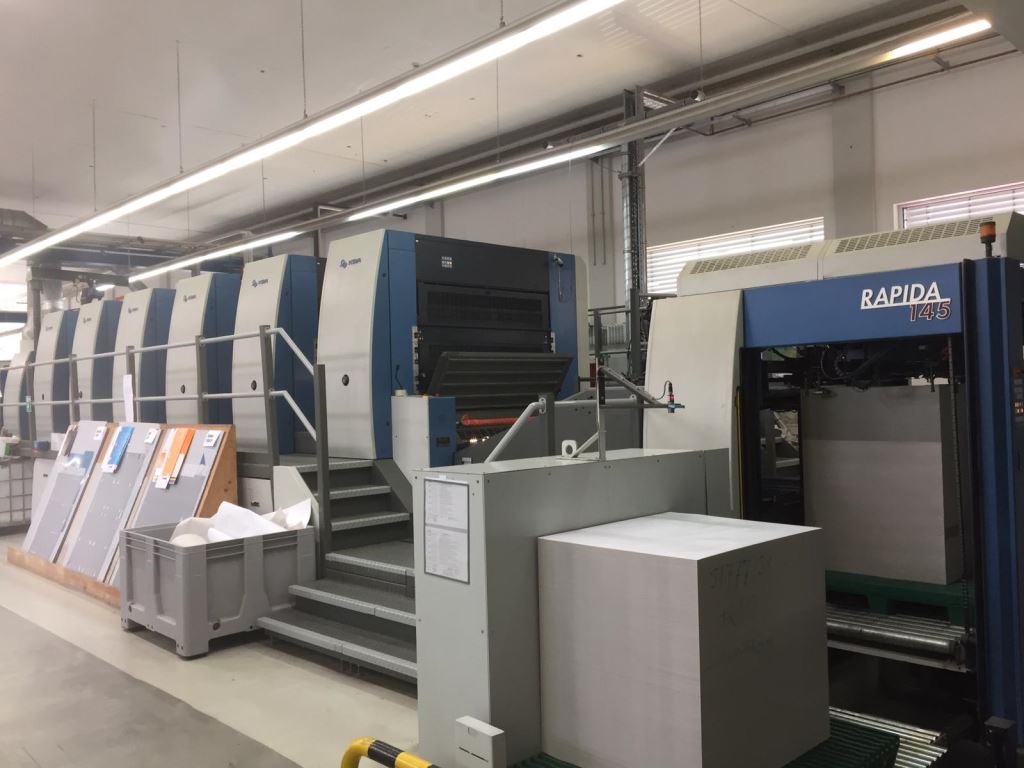 2009 KBA RAPIDA 145 SIS-6+L CX FAPC ALV2 REF:2019165