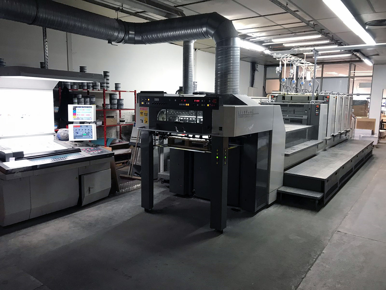 2009 KOMORI LITHRONE LS 429 H+LX REF:2019127