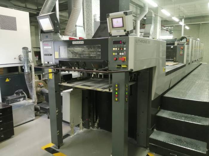 2006 Komori L 628 + Coater UV REF:2019372
