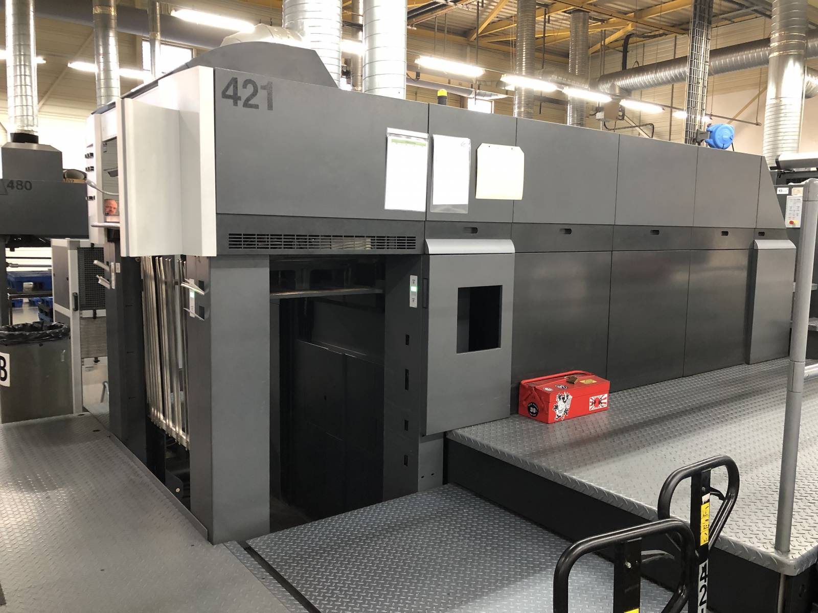 2005 Heidelberg CD74-4+LYX F UV REF:2019644