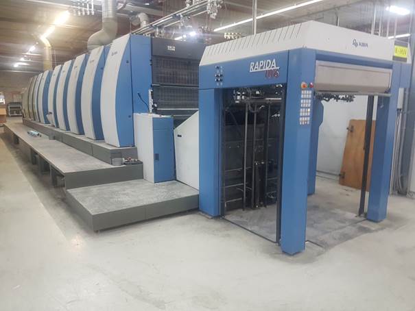 2012 KBA Rapida RA106-4+T+4 SW HR-UV REF:2019357