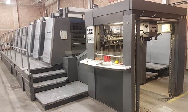 2005 Heidelberg Speedmaster XL105-5+LX REF:2019399