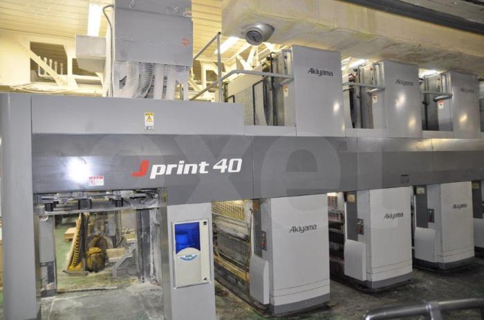 2007 Used AKIYAMA JPRINT 4P440 REF:2019170