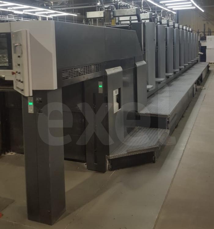 2007 Used HEIDELBERG SPEEDMASTER SM 102-10-P REF;2019169