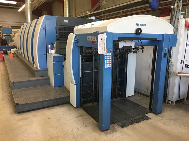 2009 KBA Rapida 106-5L ALV2 CX UV REF:2019604