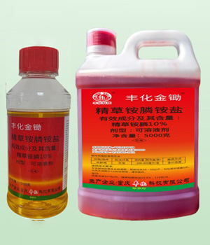 10%精草铵膦铵盐可溶液剂(1000g+5000g)