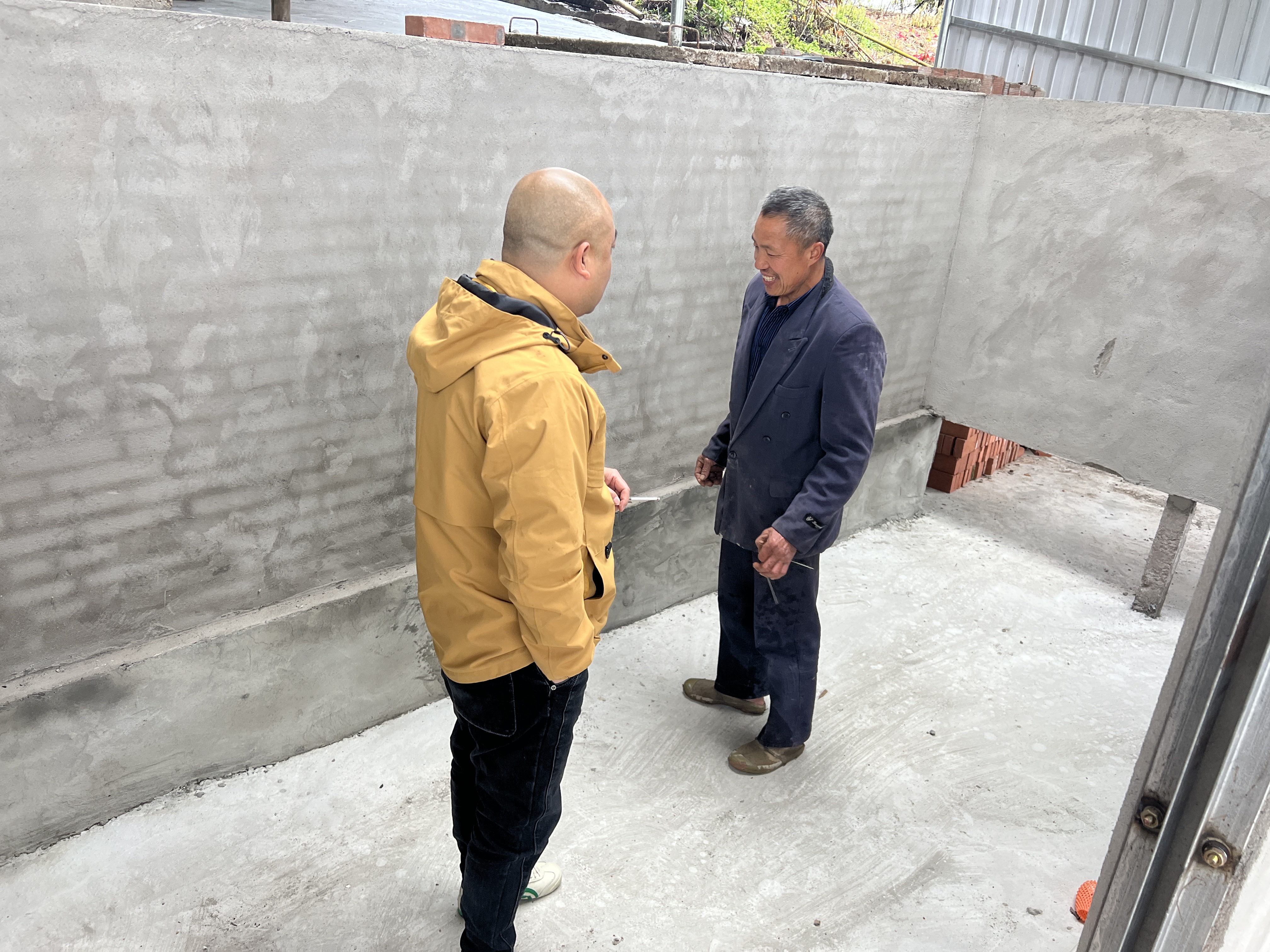 永川—對烘干灶進行場地規劃