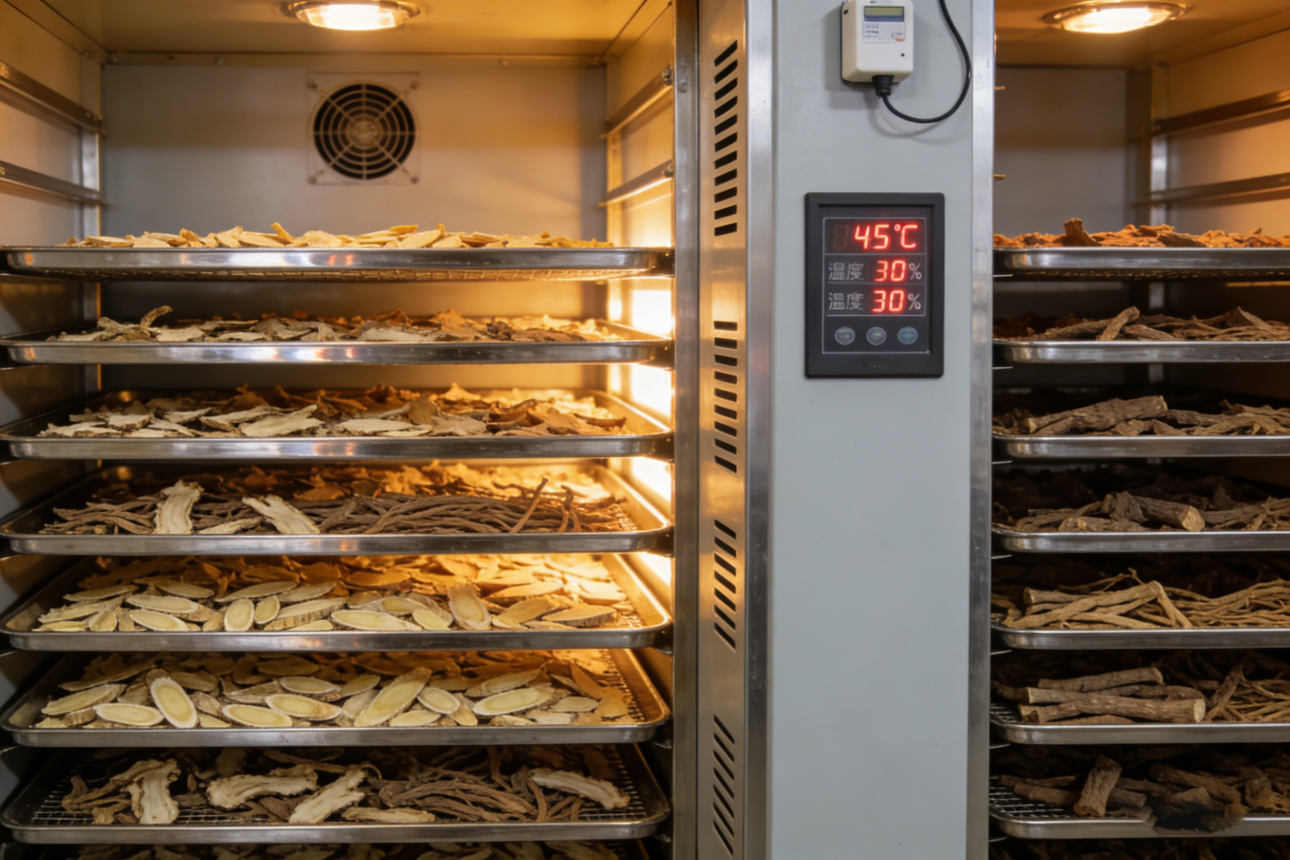 中药材烘干机 恒温环保不伤料