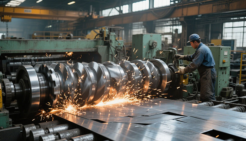 钢铁是怎样炼成的，这其中少不了空气压缩机