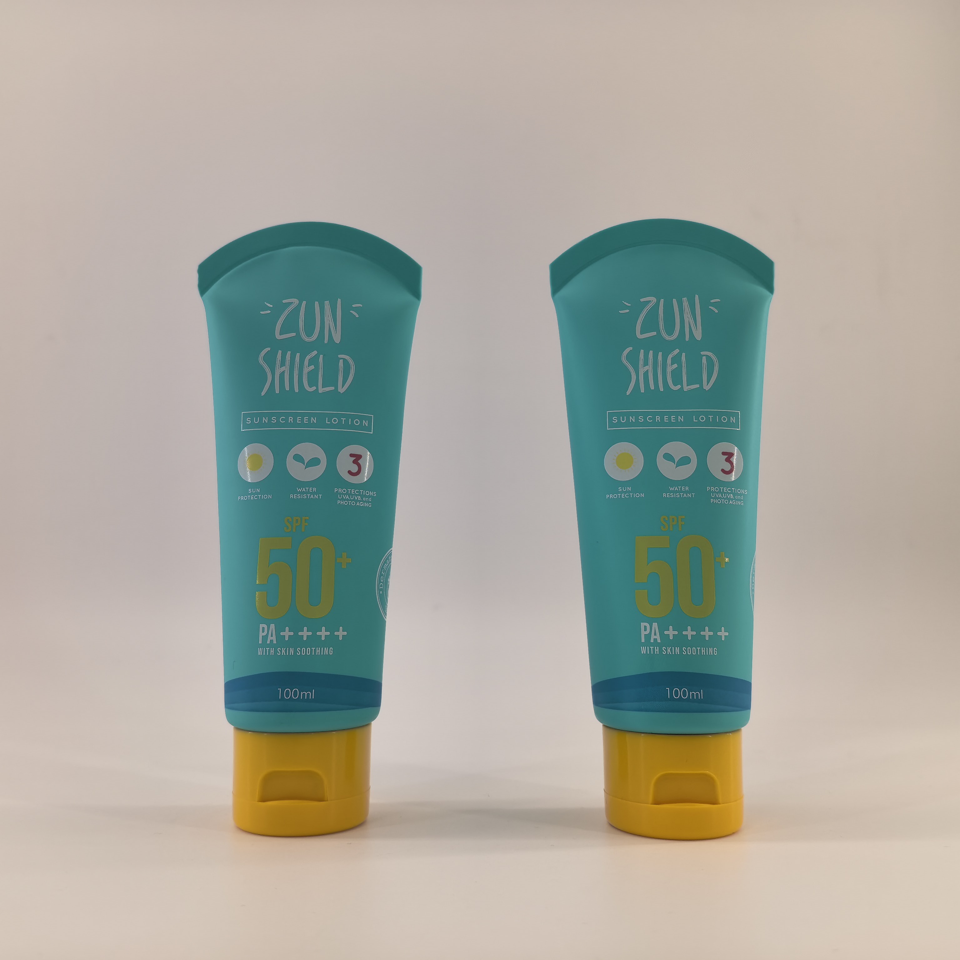 防晒品塑料空管