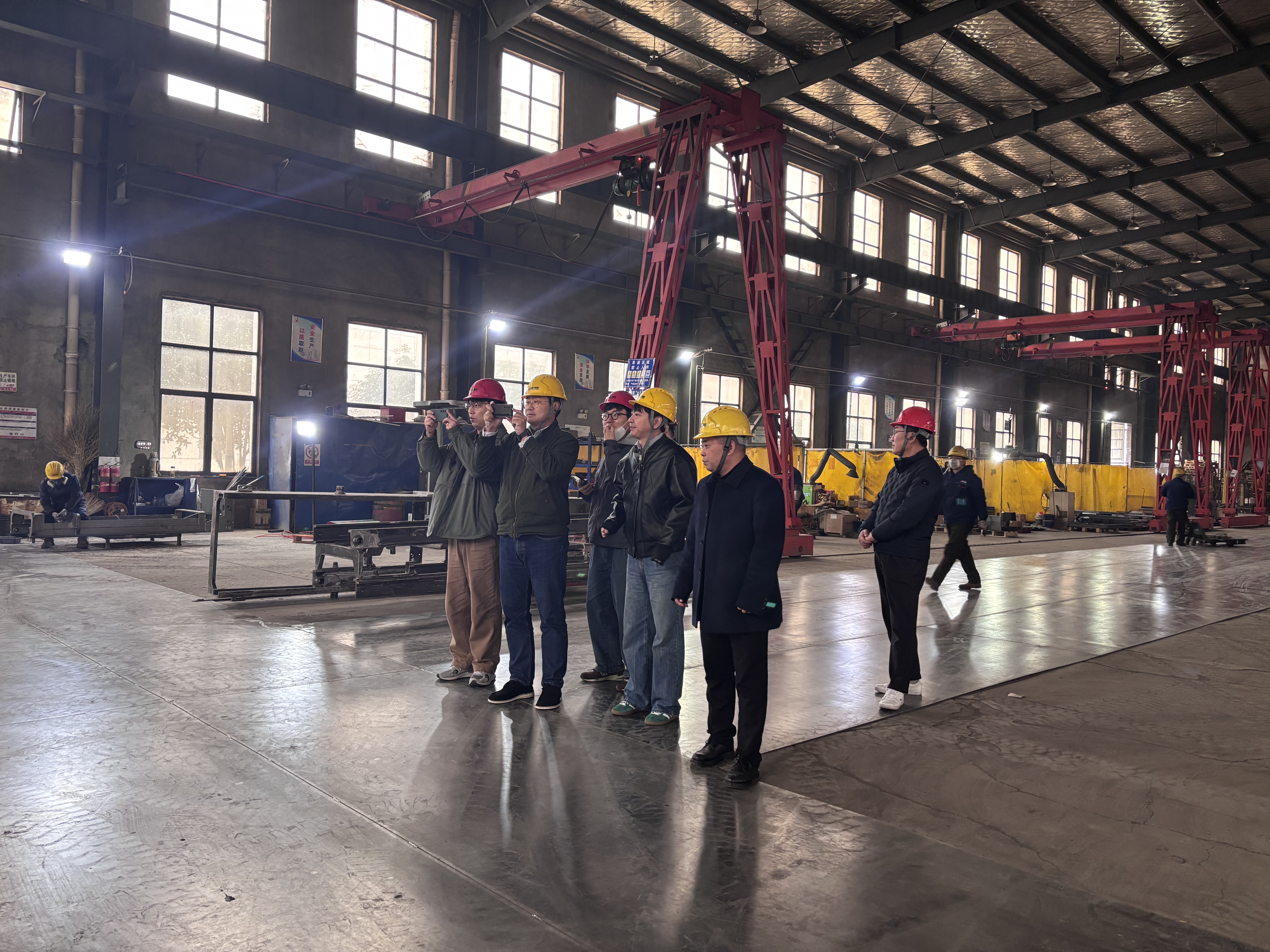 热烈欢迎韩国客户到永捷力参观